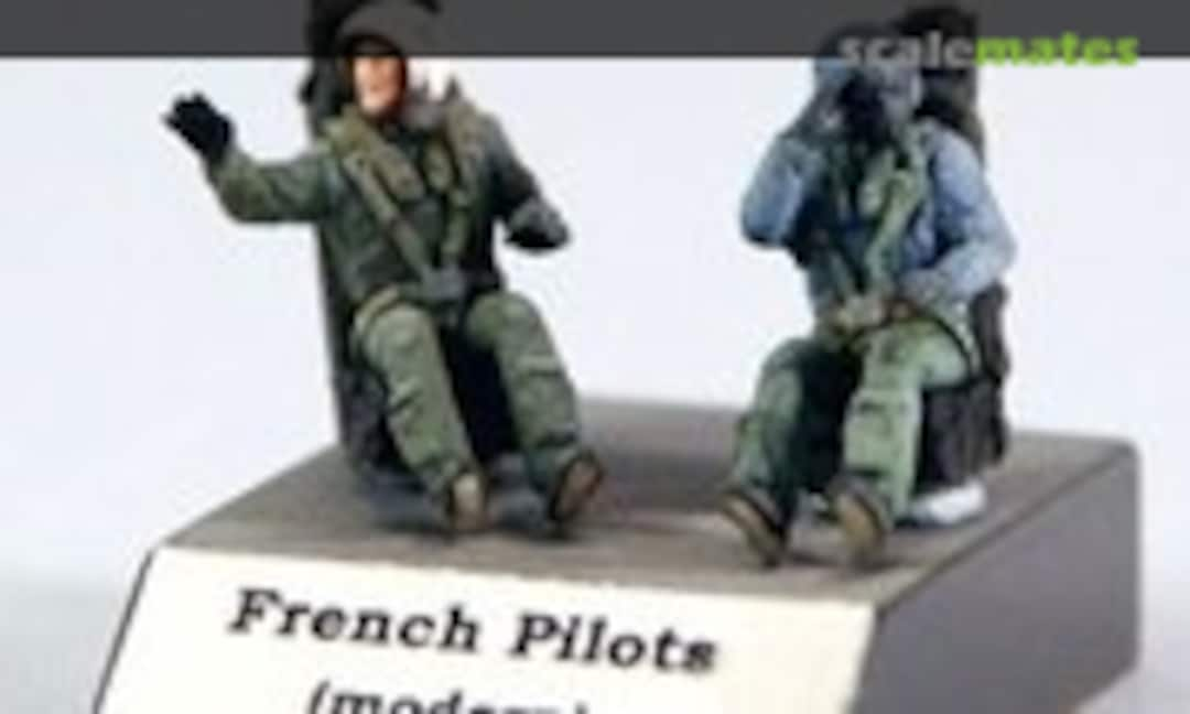 1:72 French pilots seated in a/c 80´-90´ (PJ Production 721112)