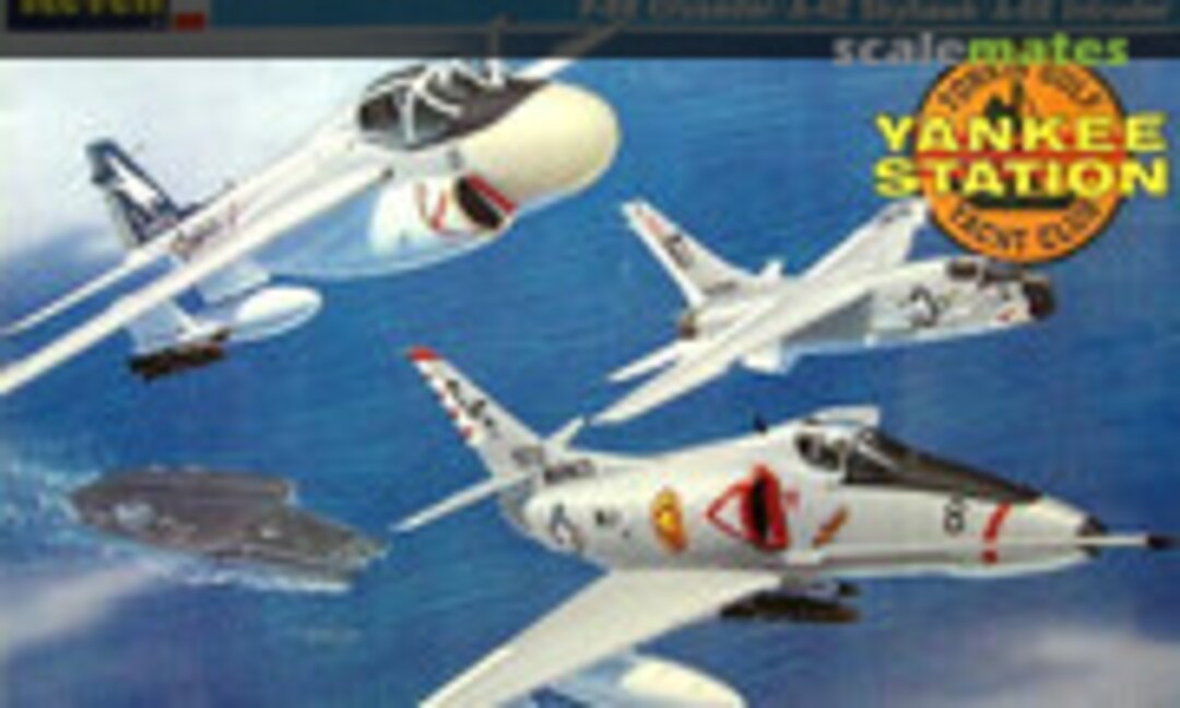 1:72 Marine Attack Squadron F-8E Crusader / A-4E Skyhawk / A-6E Intruder (Revell 4784)