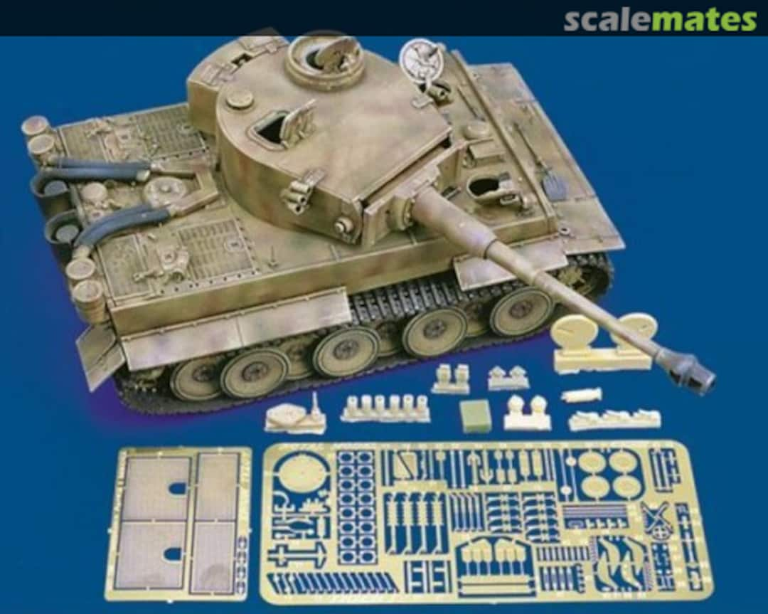 Boxart Tiger I early Version ~Tamiya~ 026 Royal Model