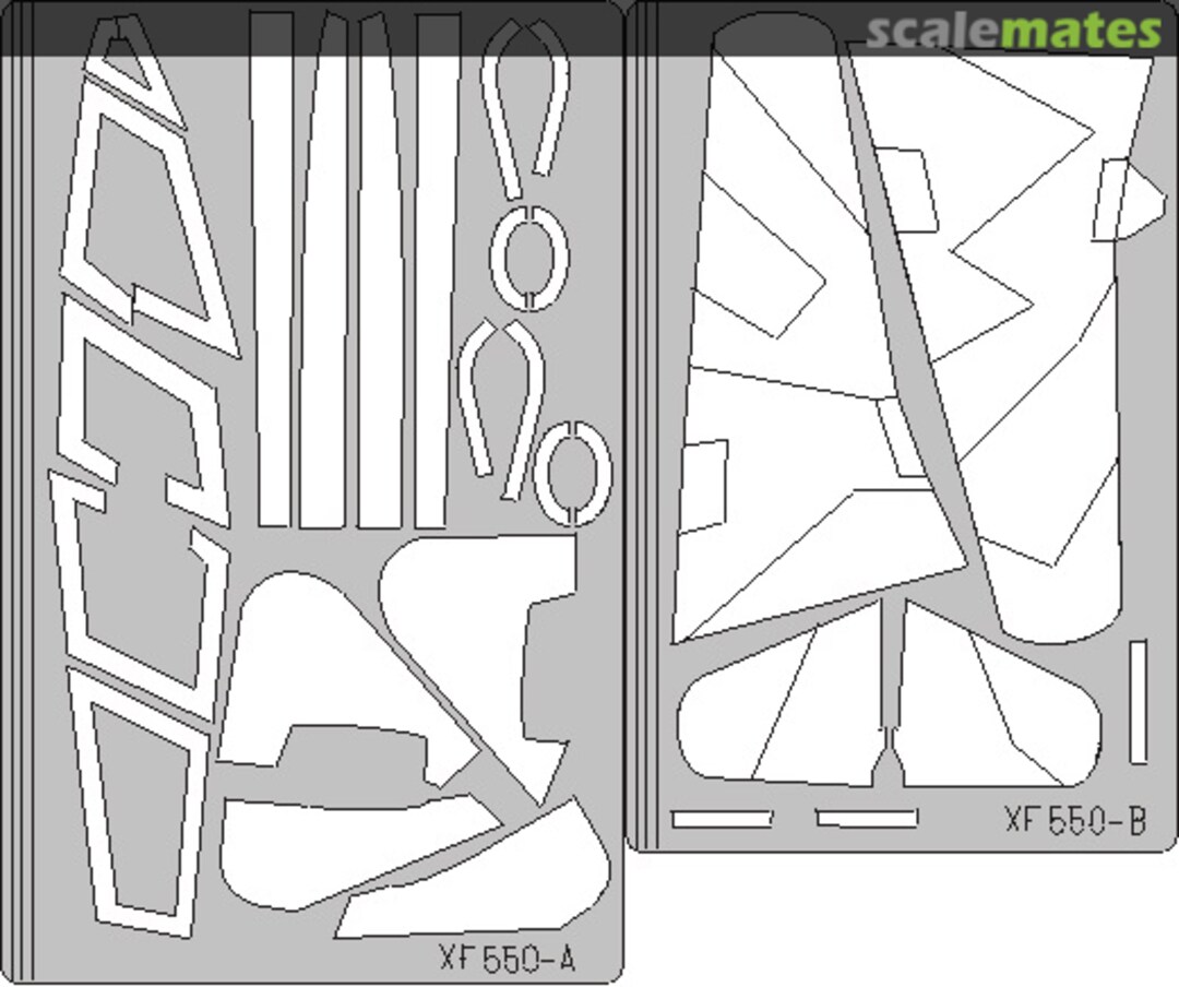 Boxart Me 262A Schwalbe Camouflage Scheme A XF550 Eduard