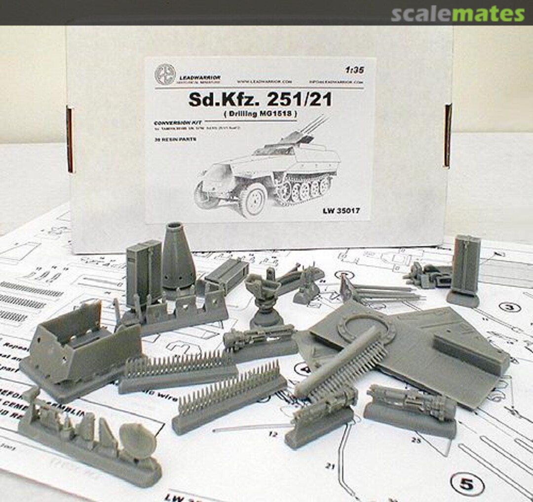 Boxart Sd.Kfz.251/21 35017 Leadwarrior