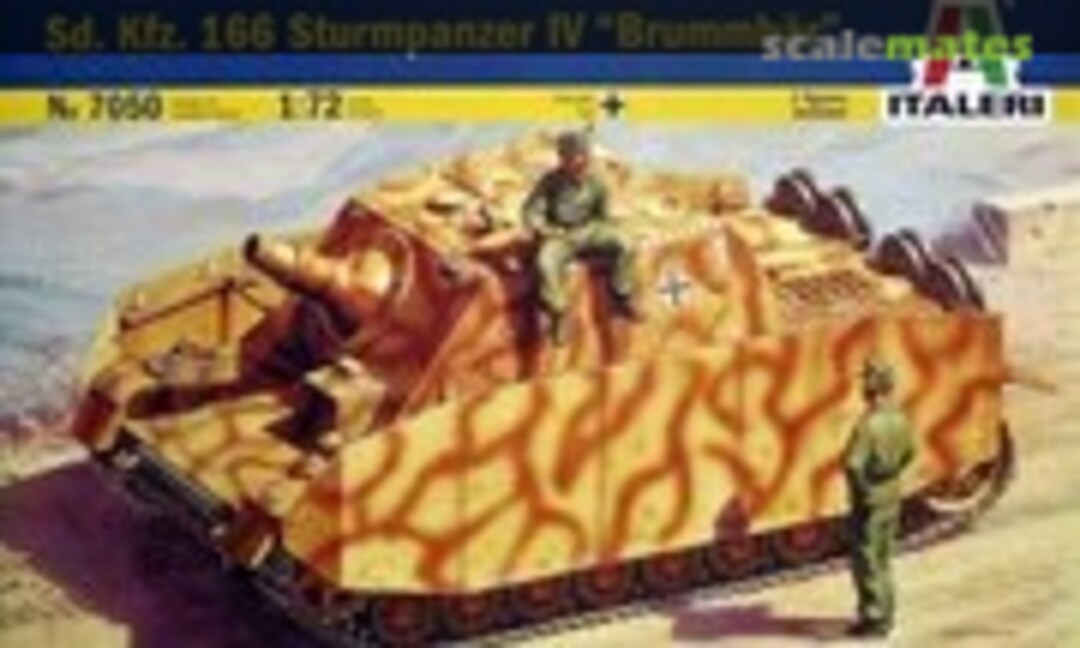 1:72 Sd.Kfz. 166 Sturmpanzer IV Brummbär (Italeri 7050)