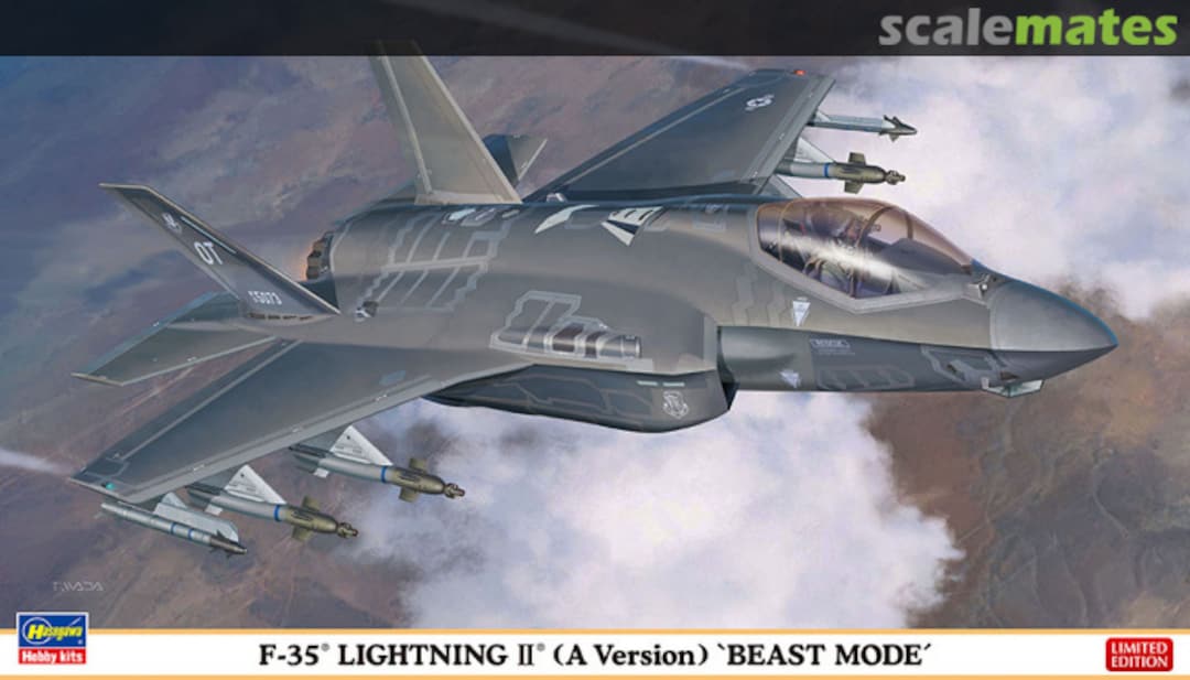 Boxart F-35 Lightning II (A Version) 02315 Hasegawa