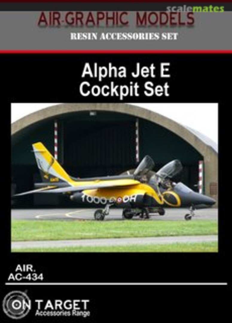 Boxart Alpha Jet E Cockpit Set AIR.AC-434 Air-Graphic Models