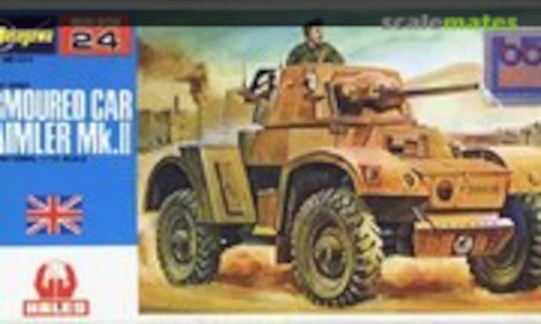 1:72 Armoured Car Daimler Mk.II (Hasegawa/Hales MB-024)