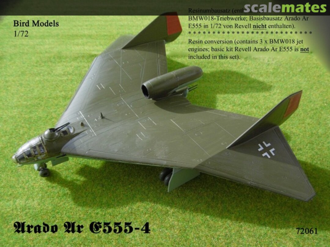 Boxart Arado Ar E555-4 72061 Bird Models