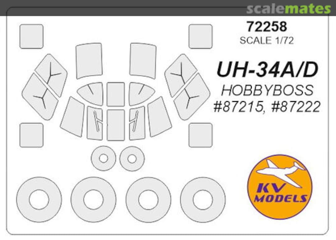 Boxart Sikorsky H-34 Choctaw 72258 KV Models