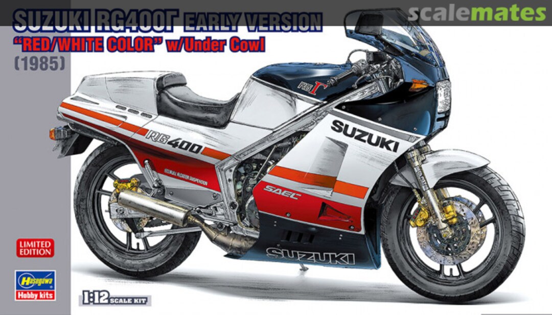 Boxart Suzuki RG400 Gamma Early Version 21732 Hasegawa