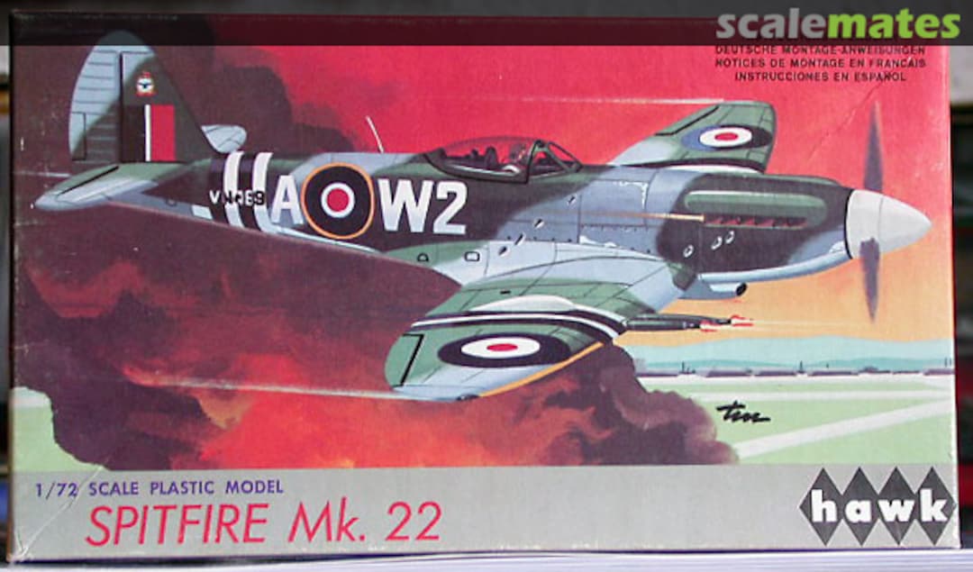 Boxart Spitfire Mk.22 5250 Hawk