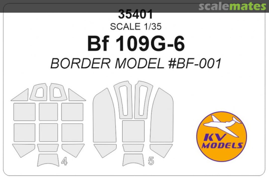 Boxart BF-109G-6 35401 KV Models