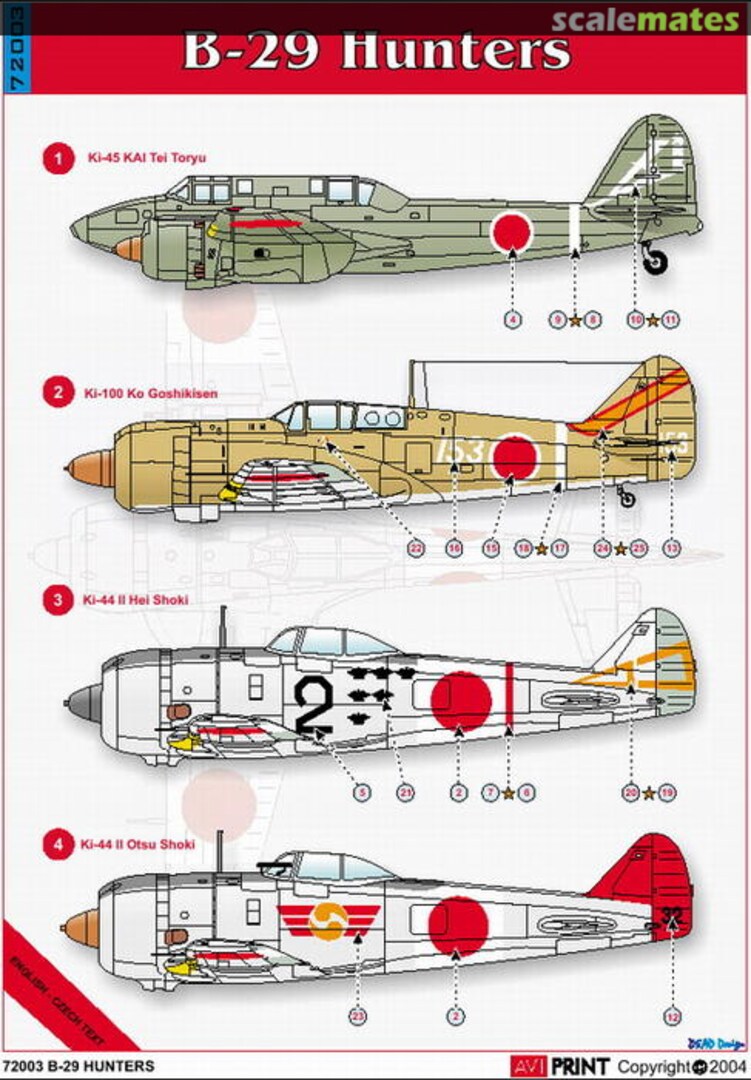 Boxart B-29 Hunters AV48003 Eduard