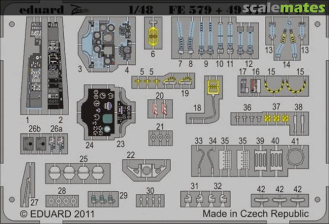 Boxart A-4N S. A. FE579 Eduard