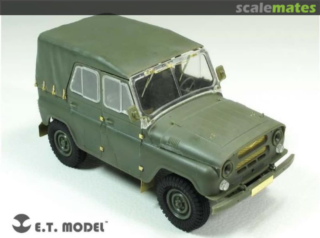 Boxart Soviet UAZ-469 All-Terrain Vehicle E35-179 E.T. Model