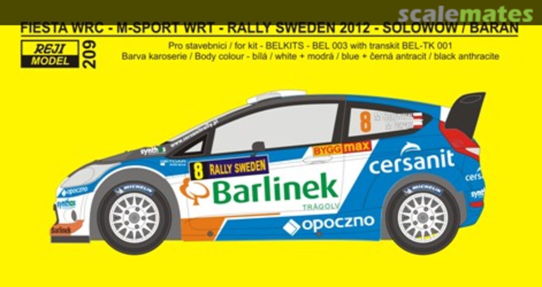 Boxart Ford Fiesta WRC 209 REJI Model