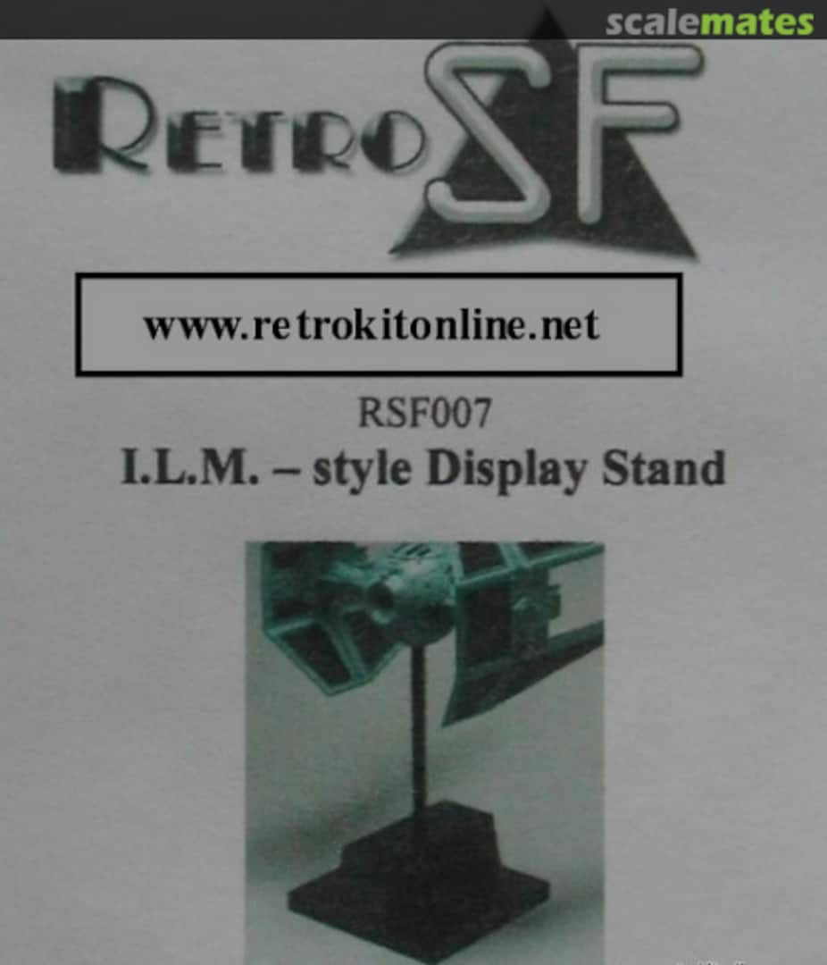 Boxart I.L.M. style Display Stand RSF007 RetroSF