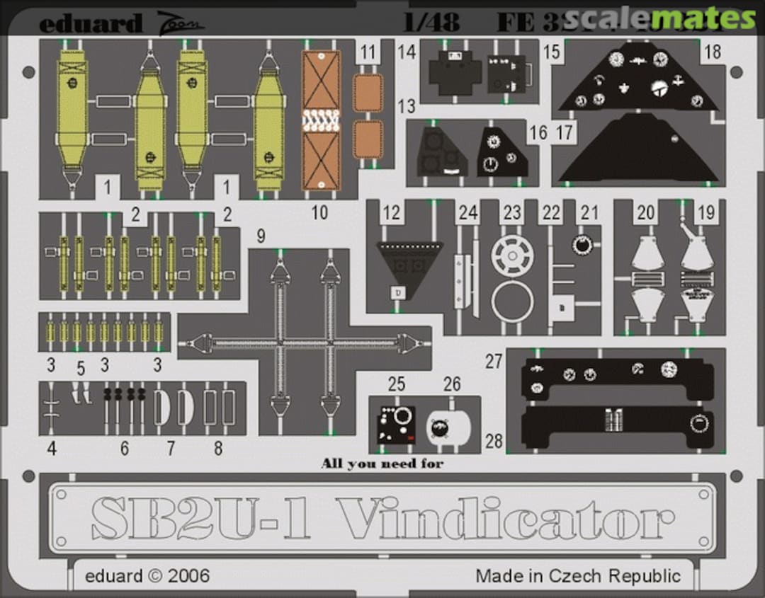 Boxart SB2U-1 Vindicator FE321 Eduard