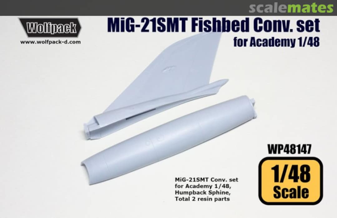 Boxart MiG-21SMT Fishbed Conversion Set WP48147 Wolfpack