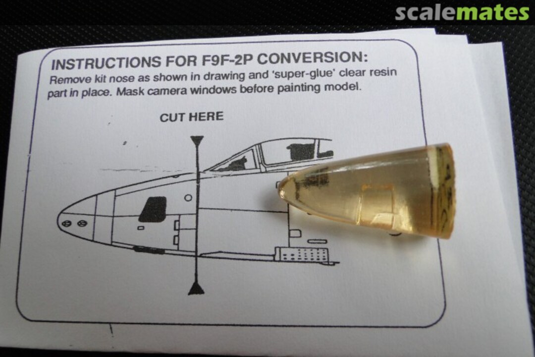 Boxart F9F-2P Conversion NJ3 Esoteric Models