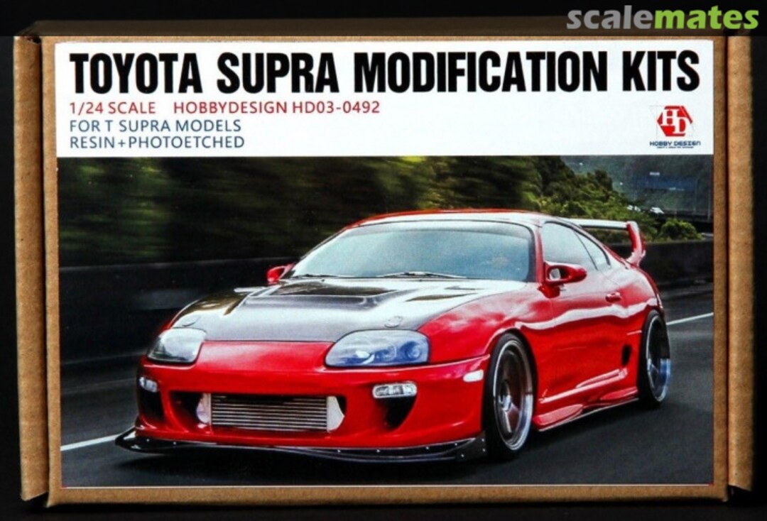 Boxart Toyota Supra Modification Kits HD03-0492 Hobby Design