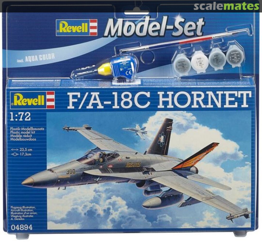 Boxart F/A-18C Hornet 64894 Revell