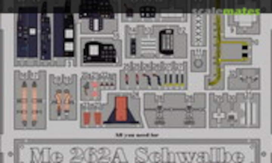 1:72 Me 262A Schwalbe (Eduard SS302)