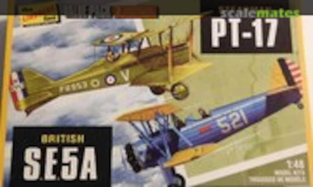 1:48 Stearman PT-17 and British SE5A (Lindberg 510)