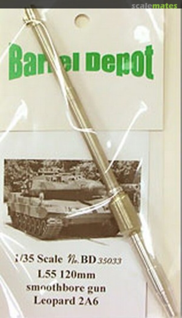 Boxart Bordkanone 120mm L/55 BD35033 Barrel Depot