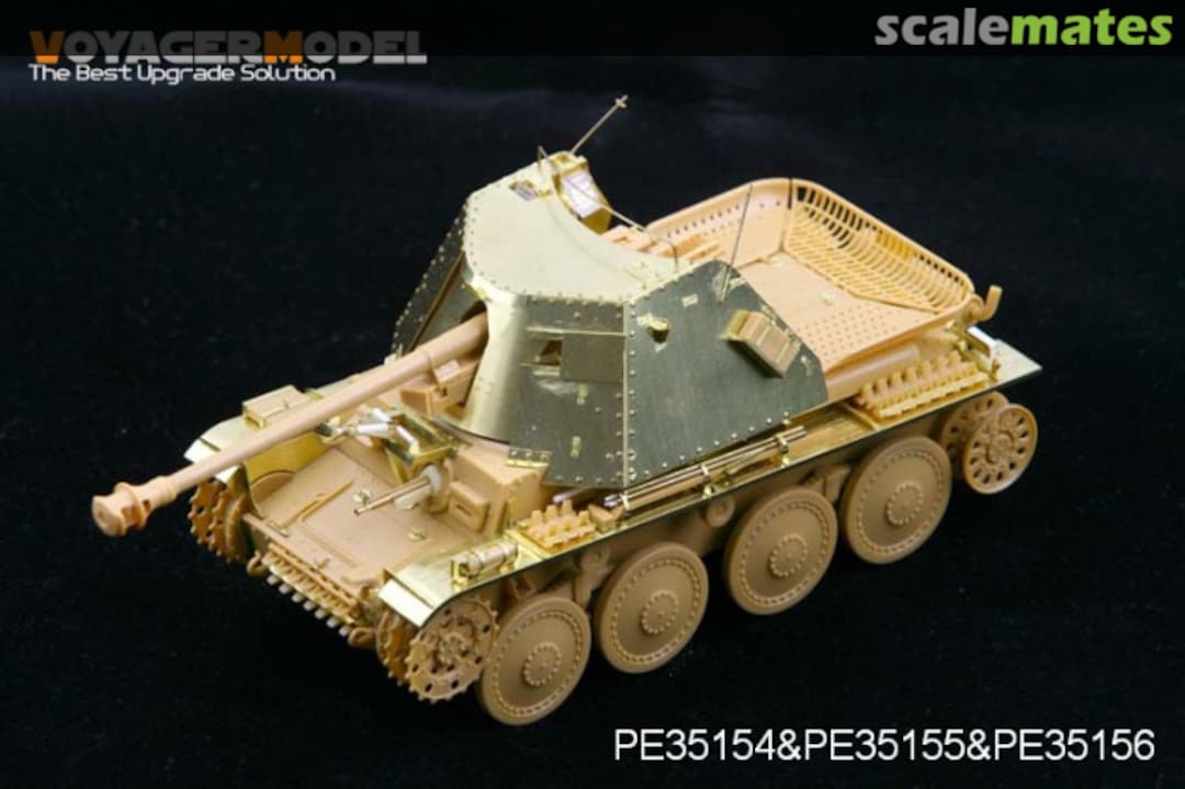 Boxart Marder III Ausf. H Basic Set PE35154 Voyager Model