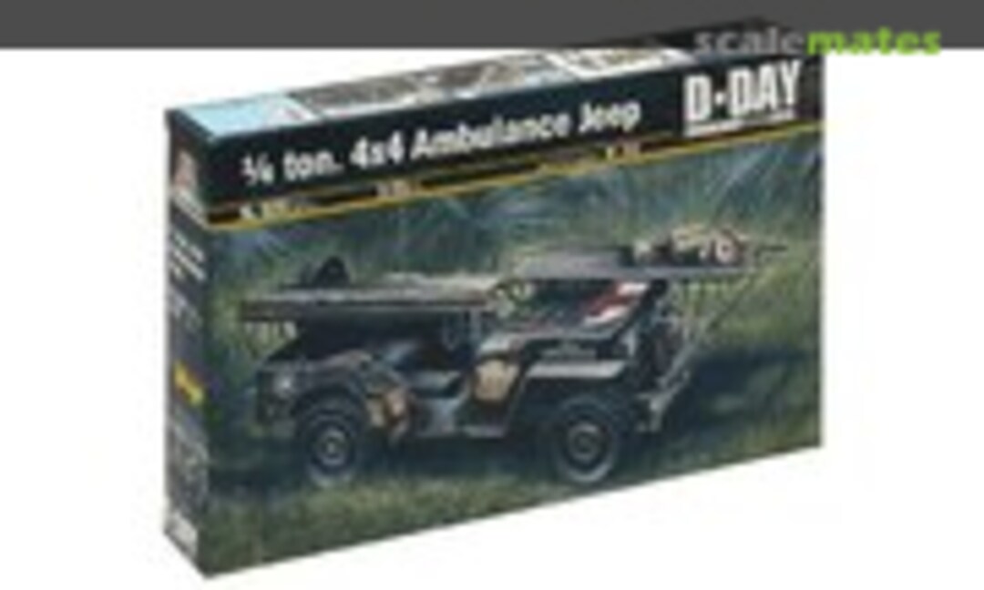 1:35 1/4 ton. 4x4 Ambulance Jeep (Italeri 326)