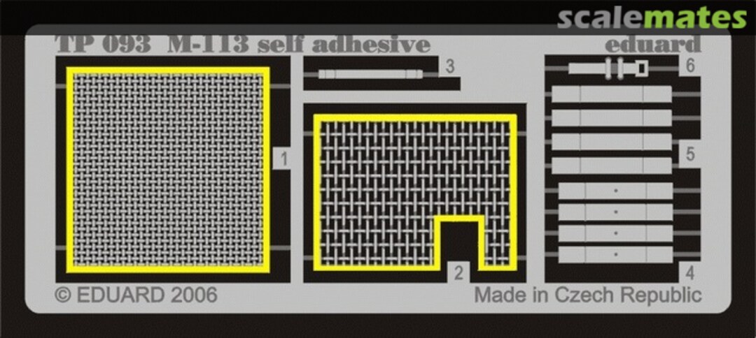 Boxart M-113 self adhesive TP093 Eduard