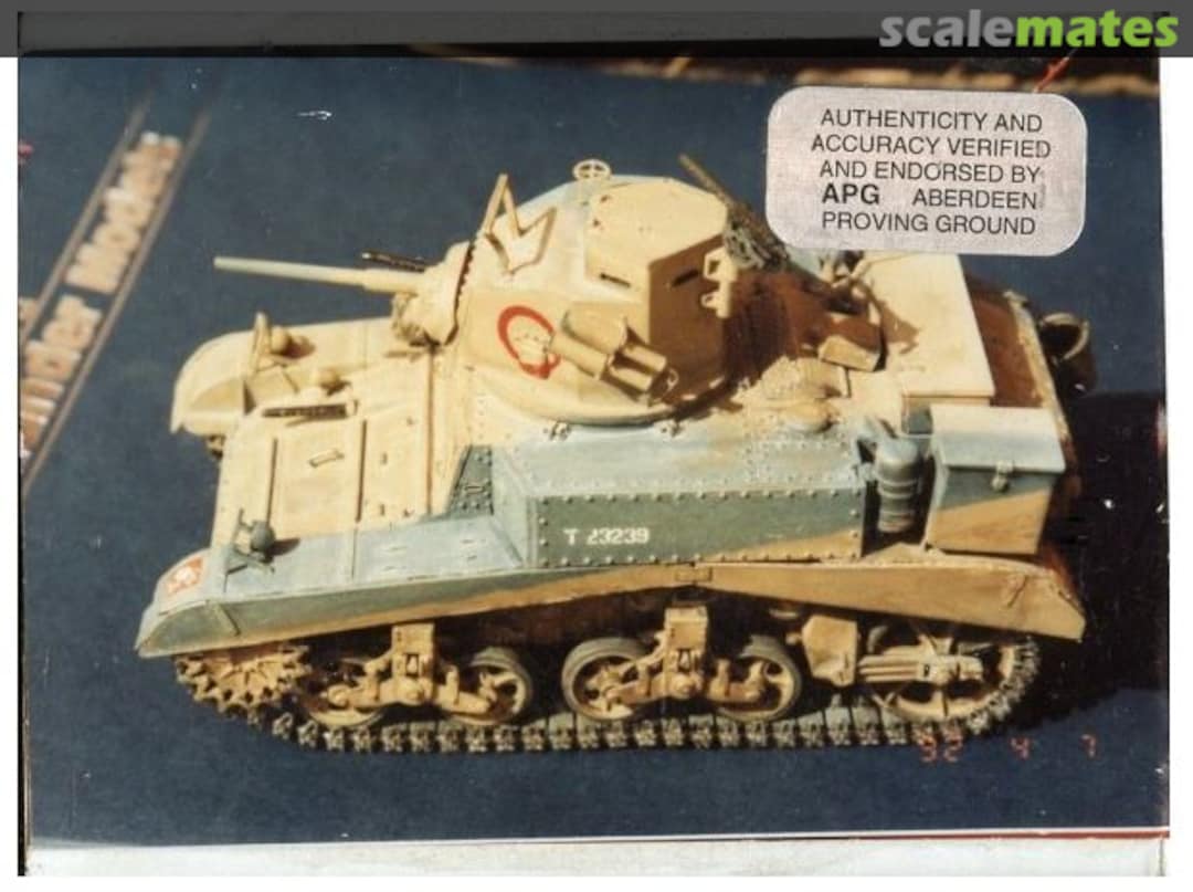 Boxart British M3 Honey Conversion 2-029 Commander Series Models