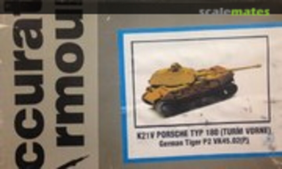 1:35 Porsche Typ 180 (Turm Vorne) (Accurate Armour K21V)