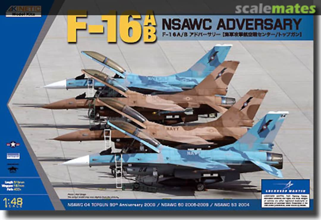 Boxart F-16A/B NSAWC Adversary K48004 Kinetic