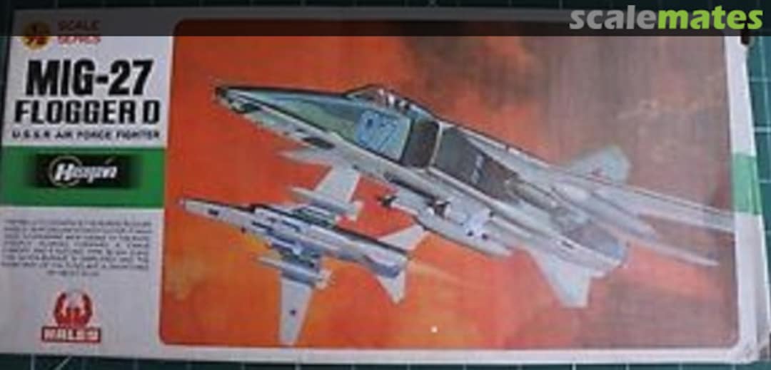 Boxart MiG-27 Flogger D C14 Hasegawa/Hales