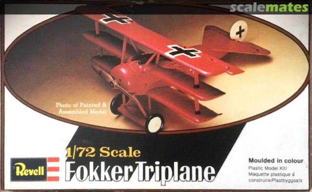 Boxart Fokker Triplane H-52 Revell (Great Britain)