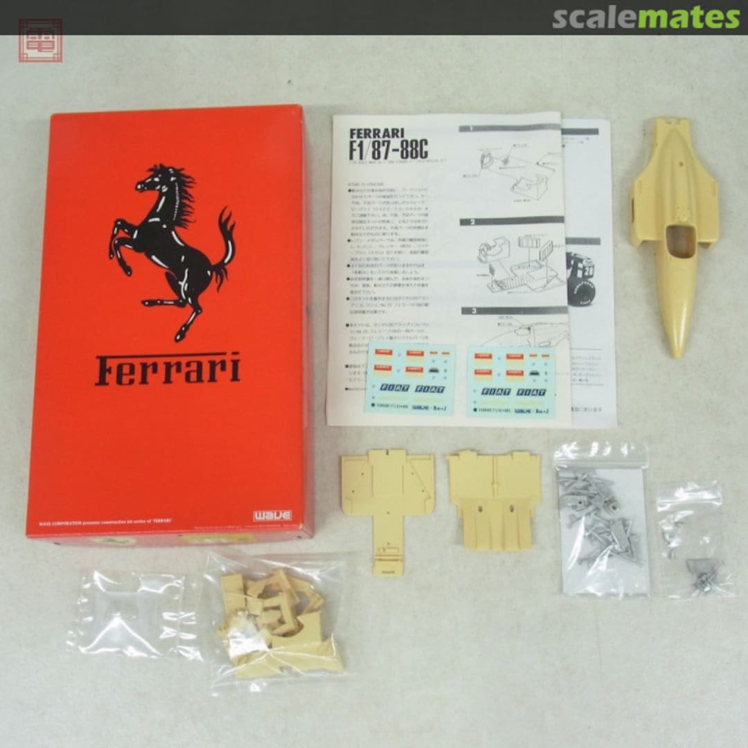 Contents Ferrari F1 87-88C  Wave Corporation