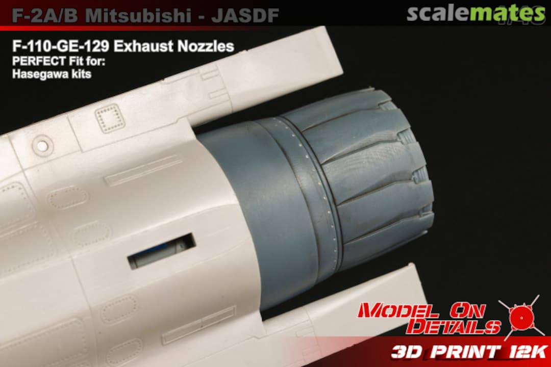 Boxart F-2A/B Exhaust nozzles 48003-f2ab_Has Model On Details