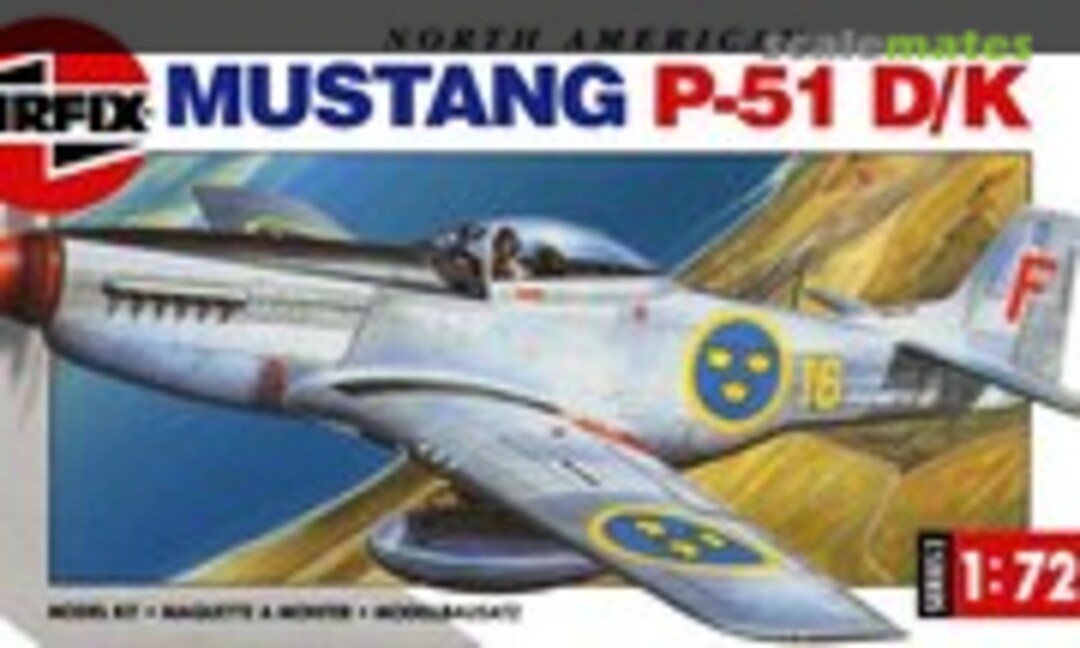 1:72 North American P-51 D/K Mustang (Airfix 02098)