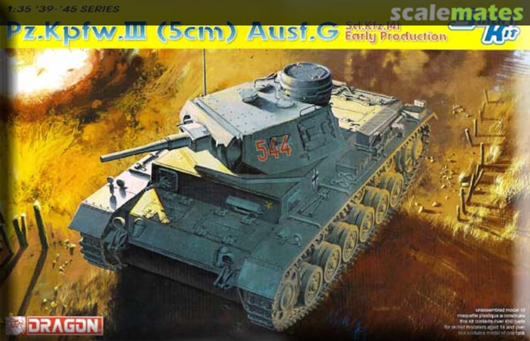 Boxart Pz.Kpfw.III (5cm) Ausf.G 6639 Dragon