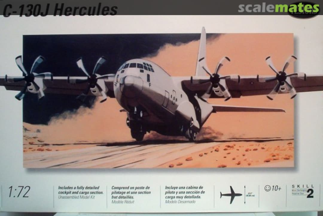 Boxart C-130J Hercules 667 Testors