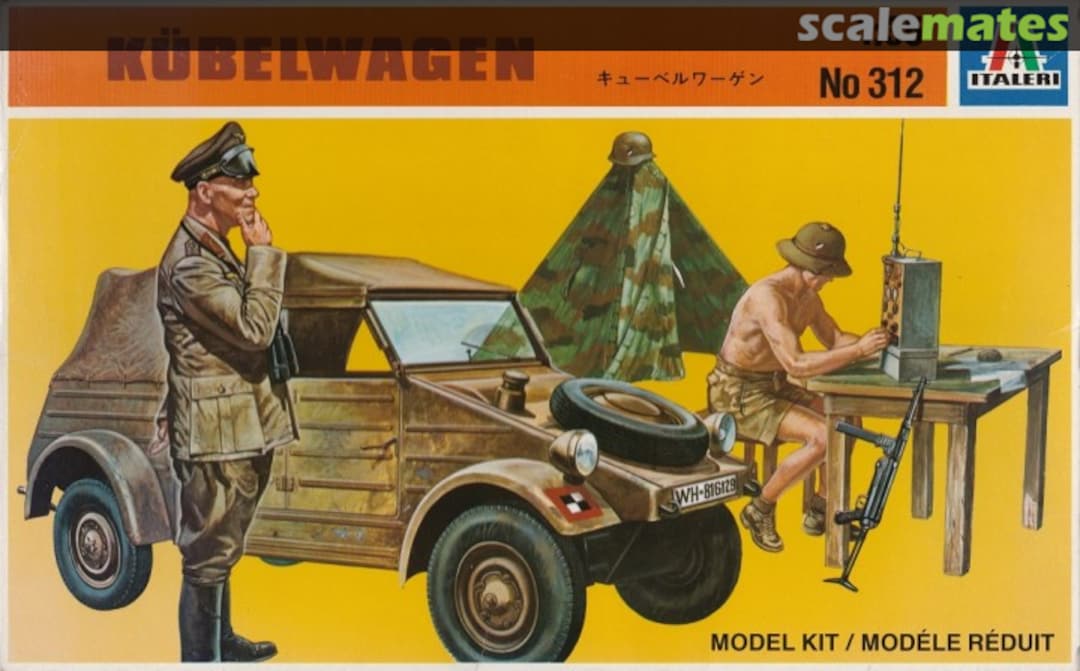 Boxart Kübelwagen 312 Italeri