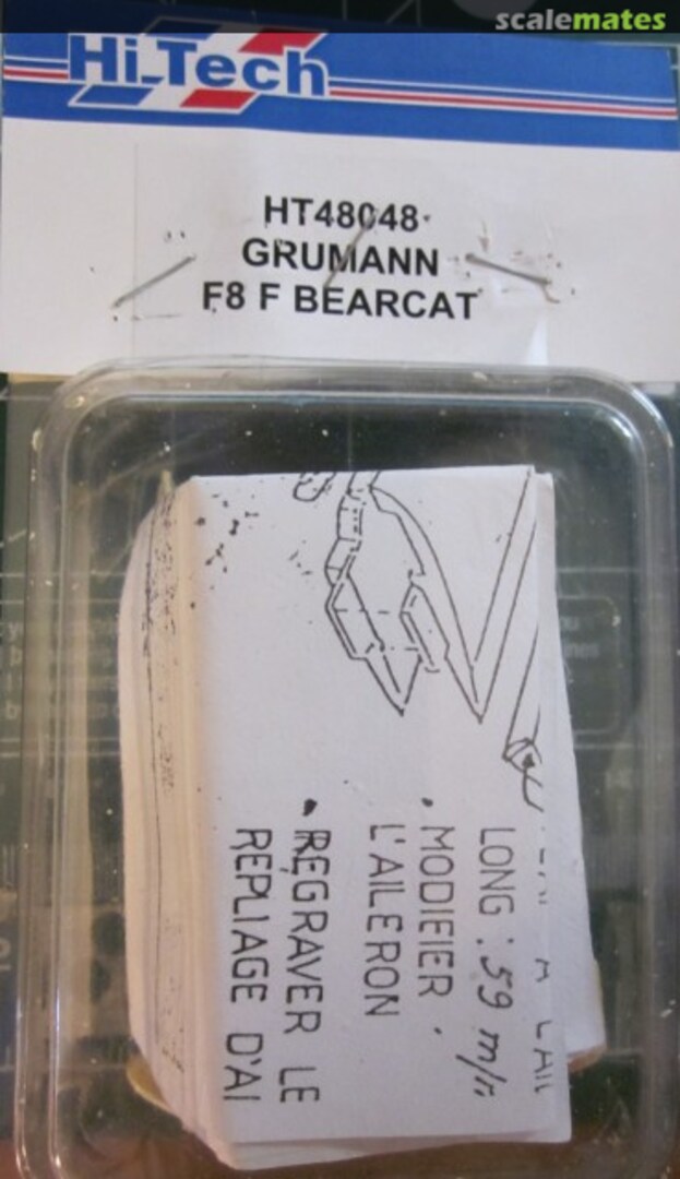 Boxart F8F Bearcat Detail HT48048 Hi-Tech