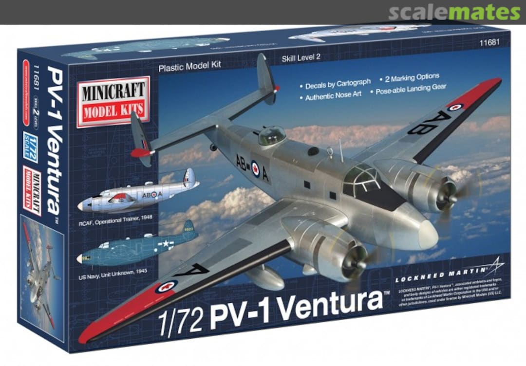 Boxart PV-1 Ventura 11681 Minicraft Model Kits