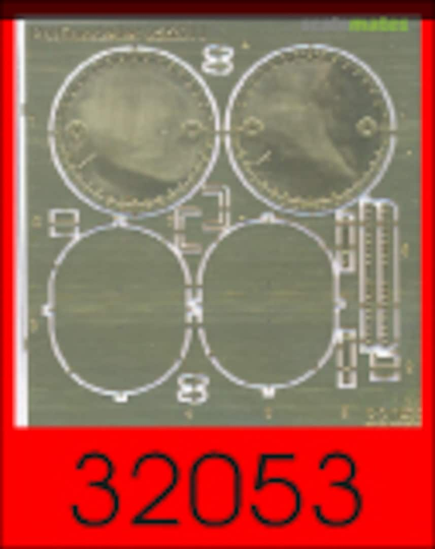 Boxart Su-25 intake covers - PE set 32053 Profimodeller