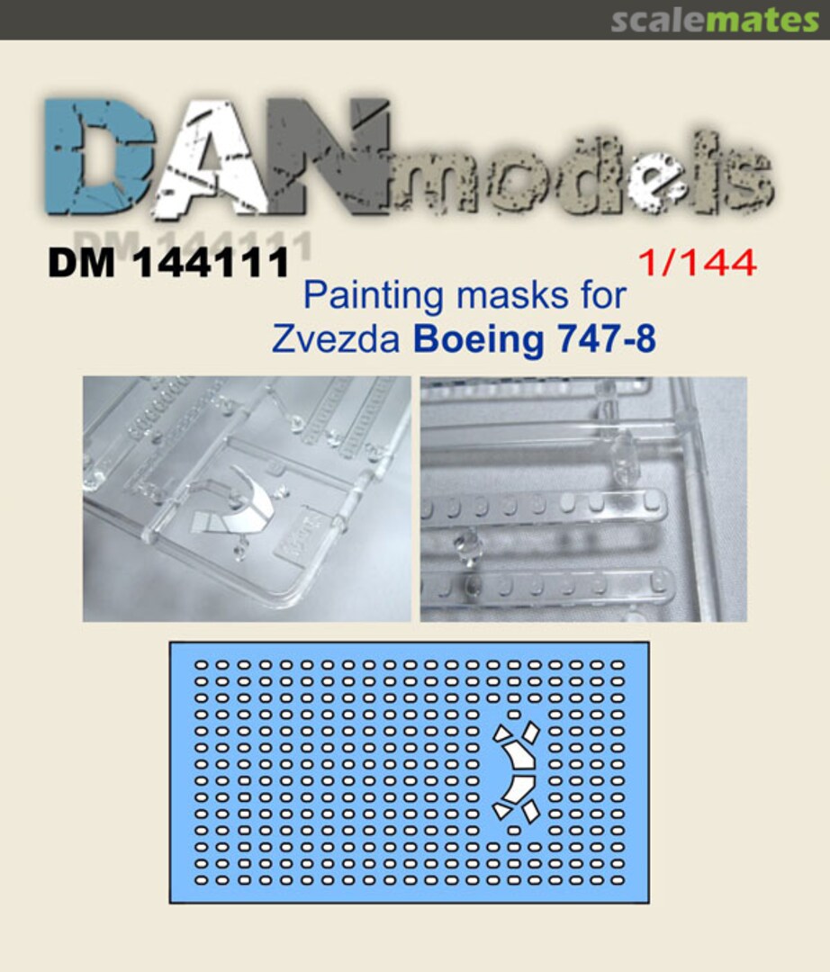 Boxart Painting masks for Boeing 747-8 DM144111 DANmodels