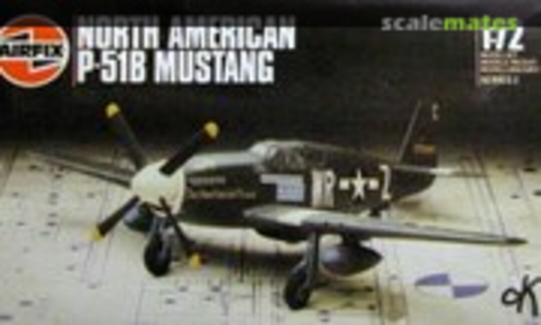 1:72 North American P-51B Mustang (Airfix 9 02066)