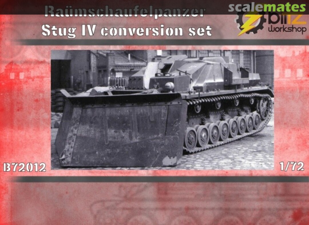 Boxart Raumschaufelpanzer Stuf IV conversion set B72012 Blitz Workshop