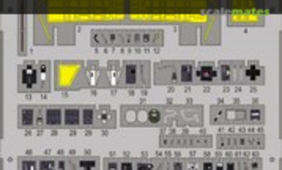 1:72 A-7 Corsair II - avionics (Eduard SS338)