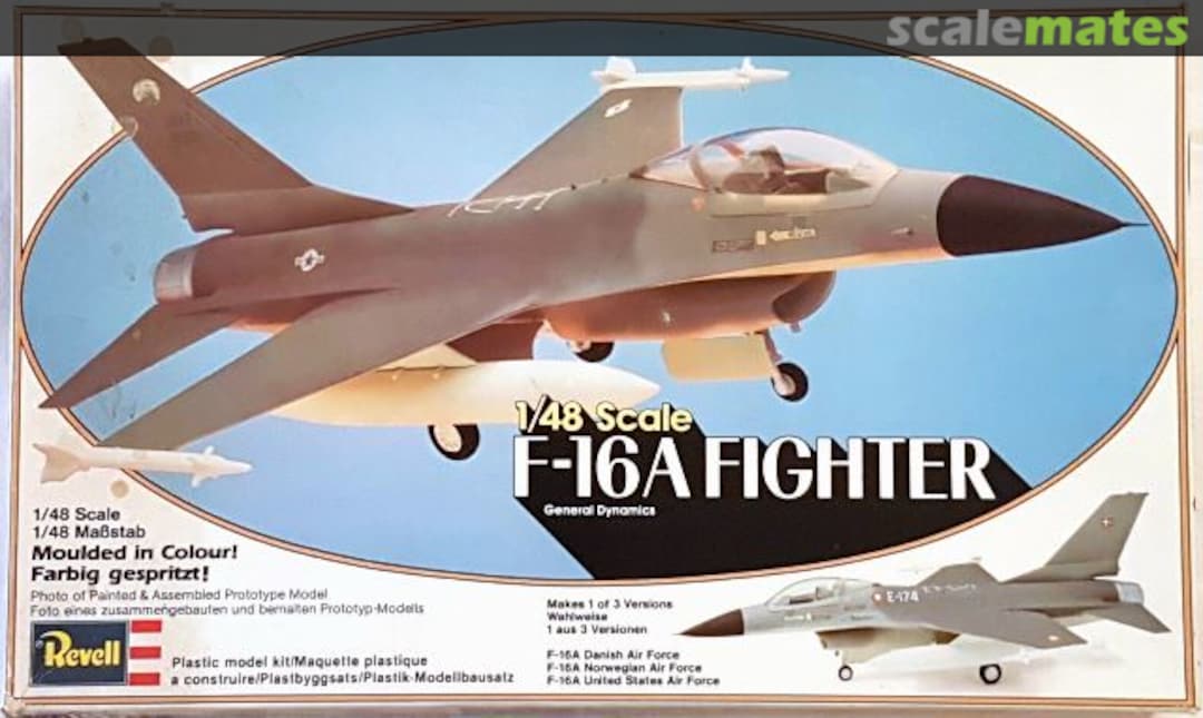 Boxart F-16A Fighter H-4307 Revell