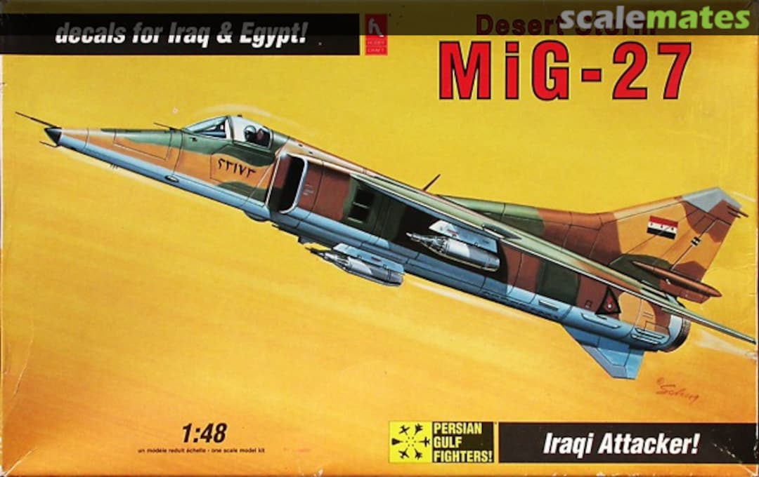 Boxart MiG-27 HC1599 Hobbycraft